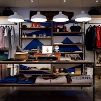 A small independent store with products on display.
